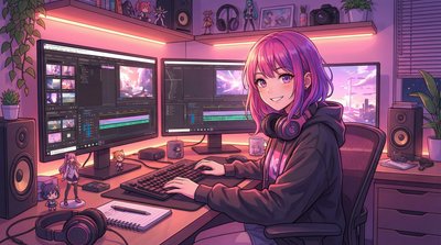 蘑菇视频视频剪辑总监陈雨桐